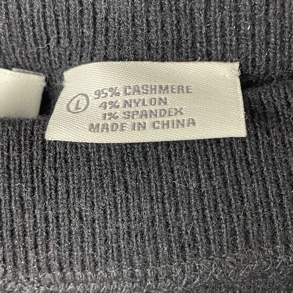 Neiman Marcus Black Cashmere Collection Leggings Womens Sz Large - 28 Waist - Picture 5 of 15